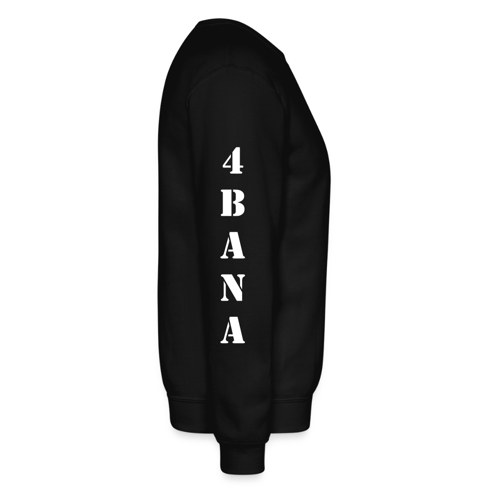 4 Banau W1 Unisex Crewneck Sweatshirt - black