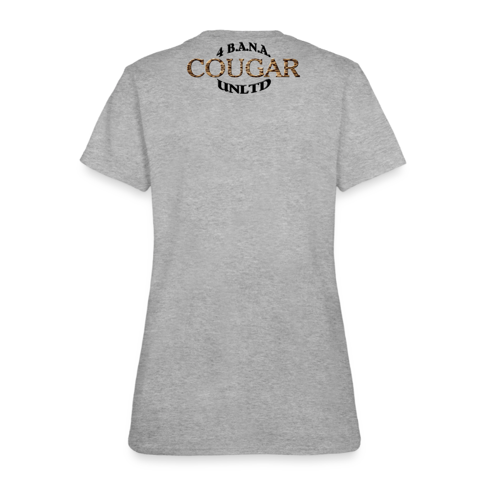 4 Banau Club Cougar B Women's T-Shirt - heather gray