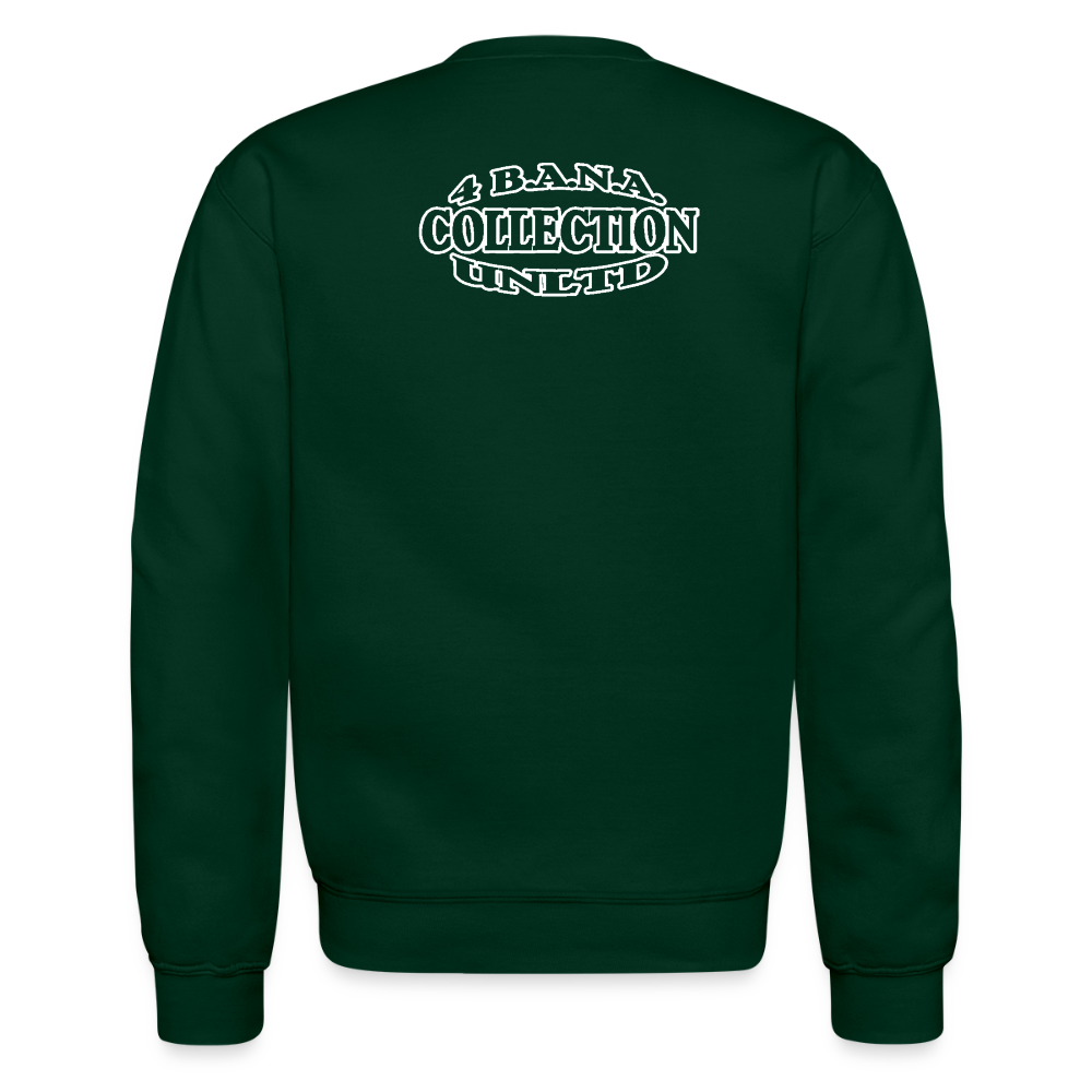 4 Banau W2 Unisex Crewneck Sweatshirt - forest green