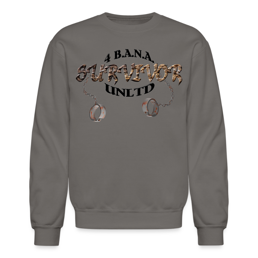 4 Banau Survivor B Crewneck Sweatshirt - asphalt gray