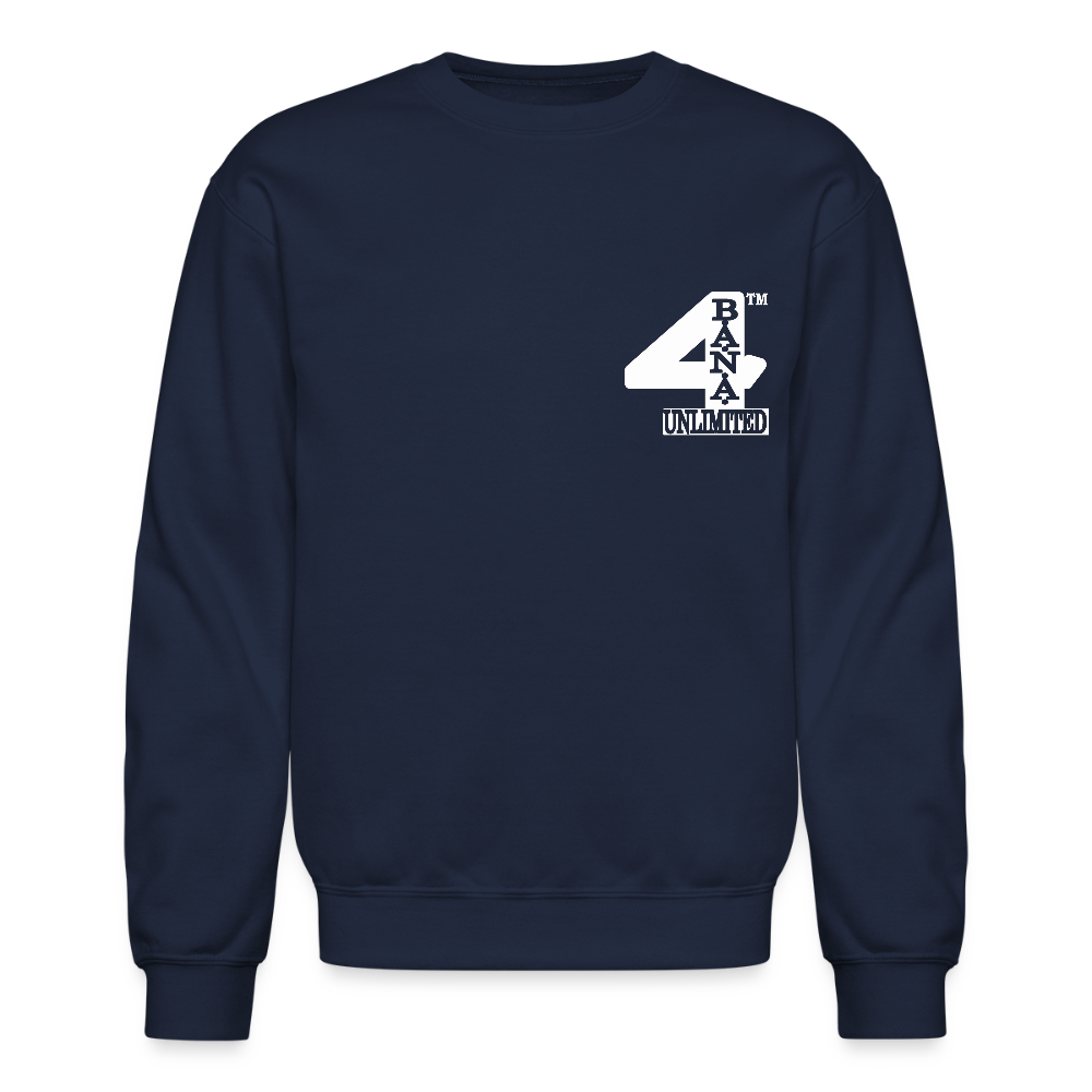 4 Banau W1 Unisex Crewneck Sweatshirt - navy