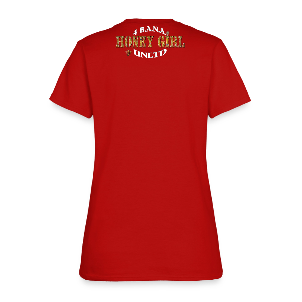 4 Banau Honey Girl W Women's T-Shirt - red