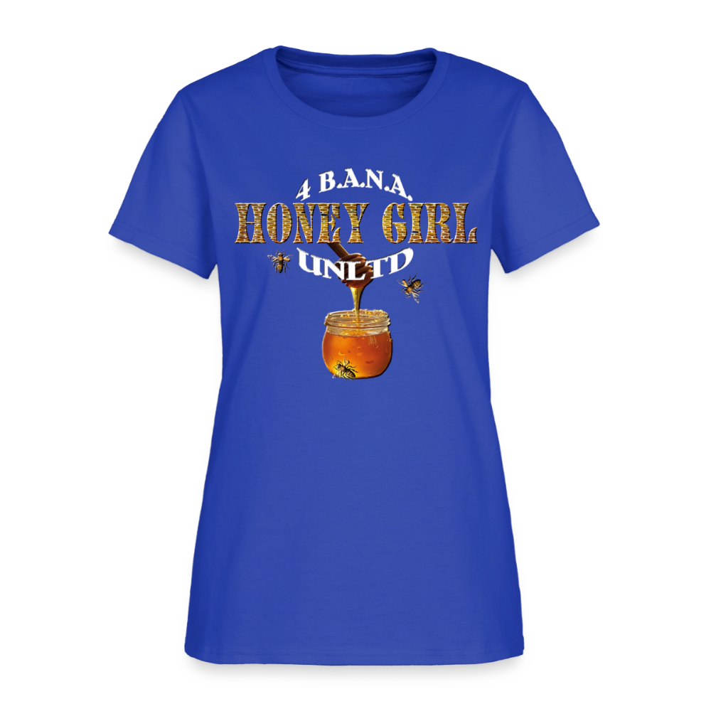 4 Banau Honey Girl W Women's T-Shirt - royal blue