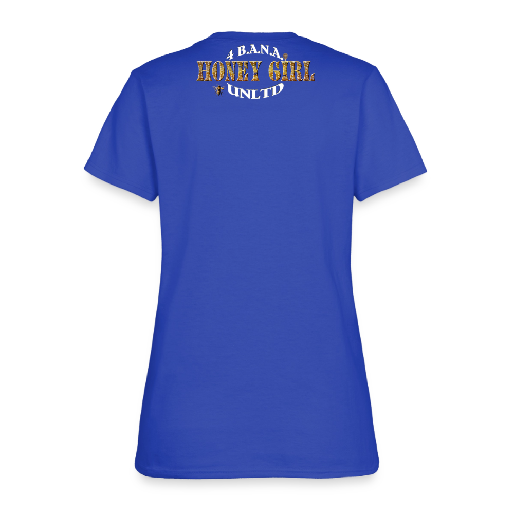 4 Banau Honey Girl W Women's T-Shirt - royal blue