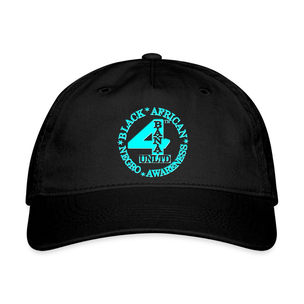 4 Banau L1 Organic Baseball Cap - black