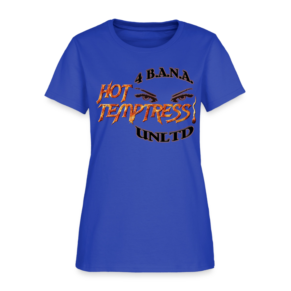 4 Banau Hot Temptress B Women's T-Shirt - royal blue
