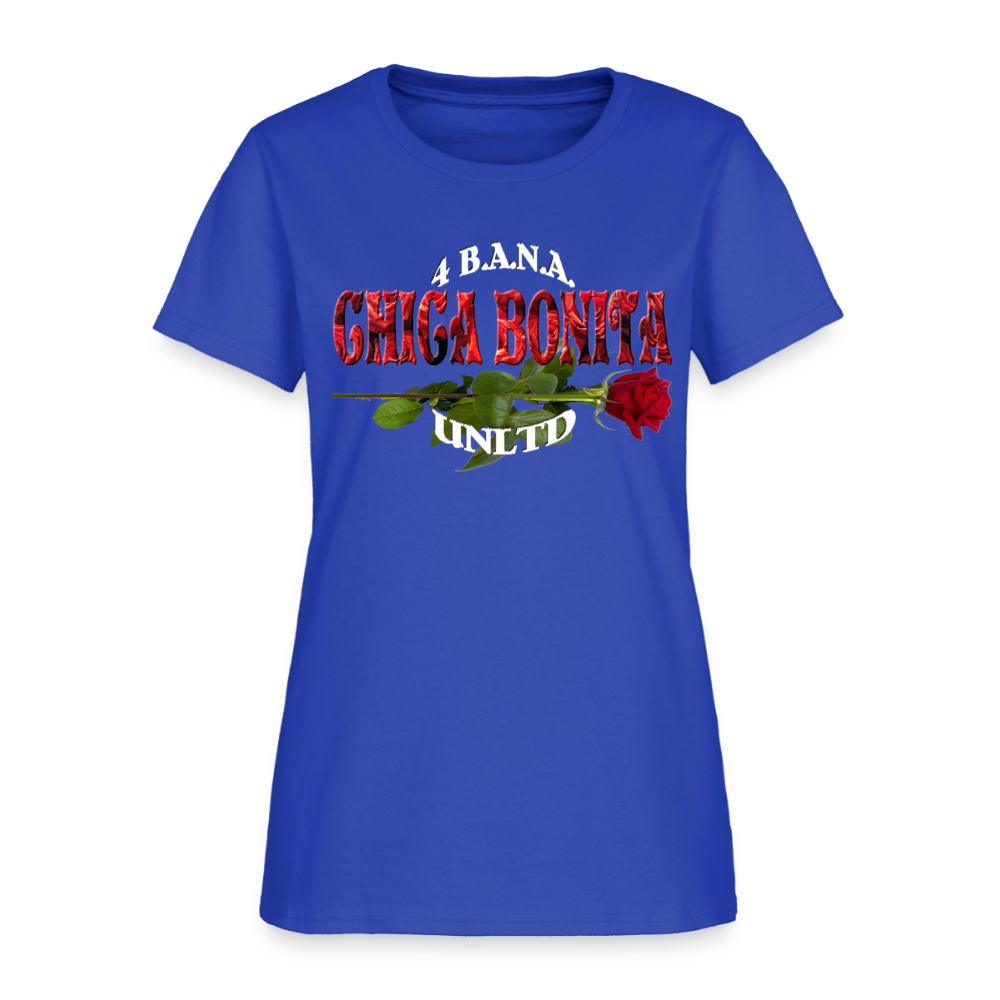 4 Banau Chica B Women's T-Shirt - royal blue