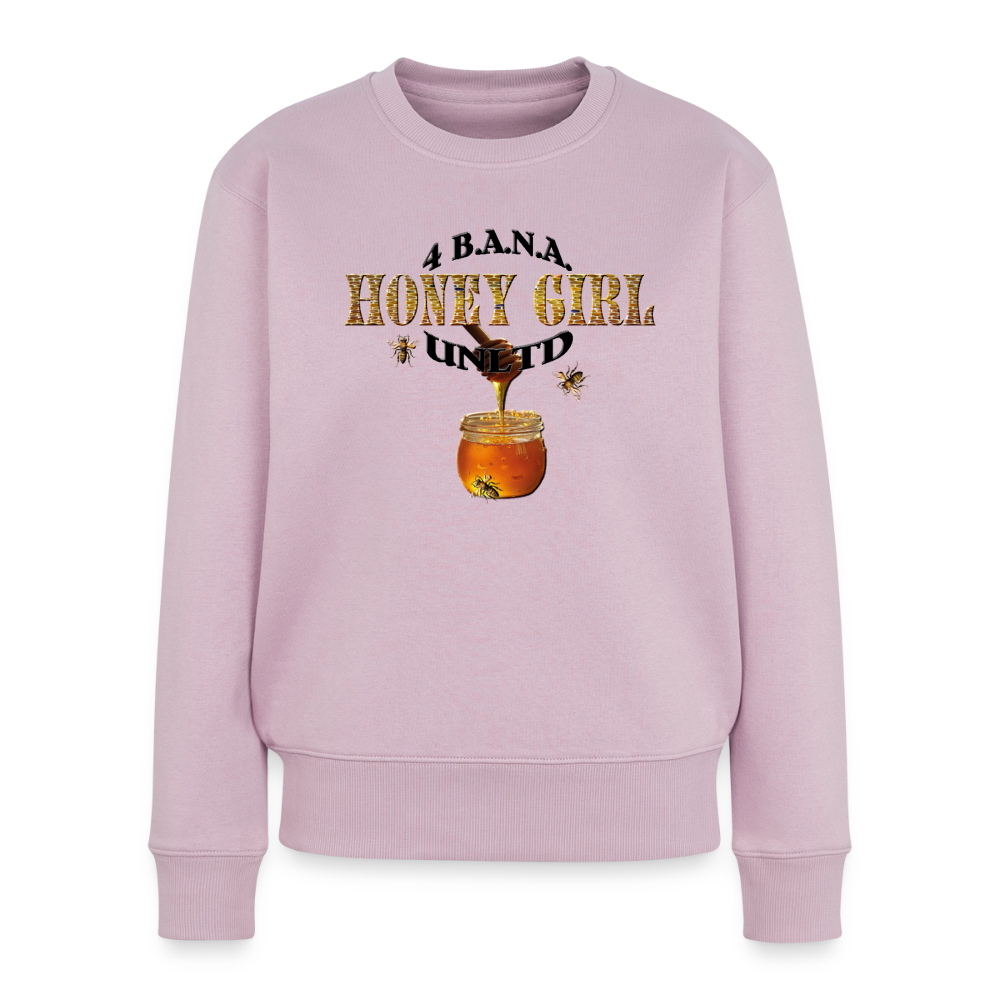 4 Banau Honey Girl B Women’s Premium Sweatshirt - dusty pink