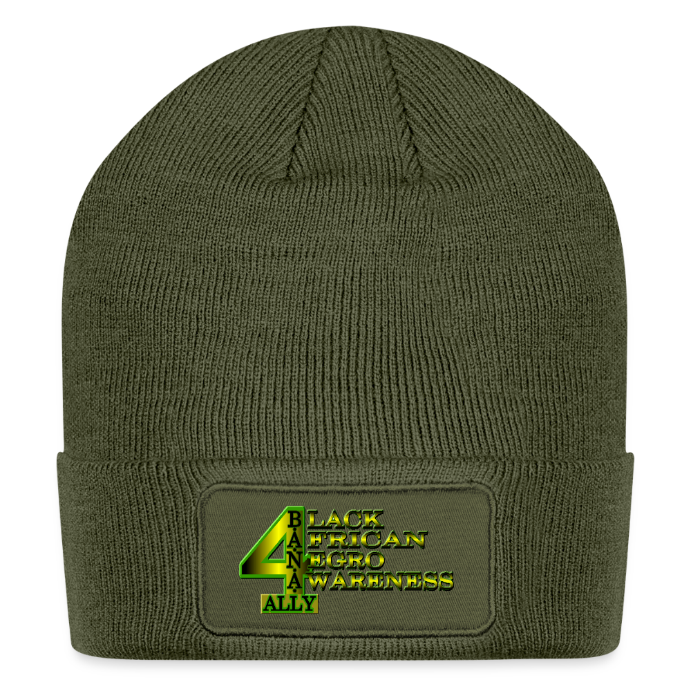 4 Banau S1 Patch Beanie - olive