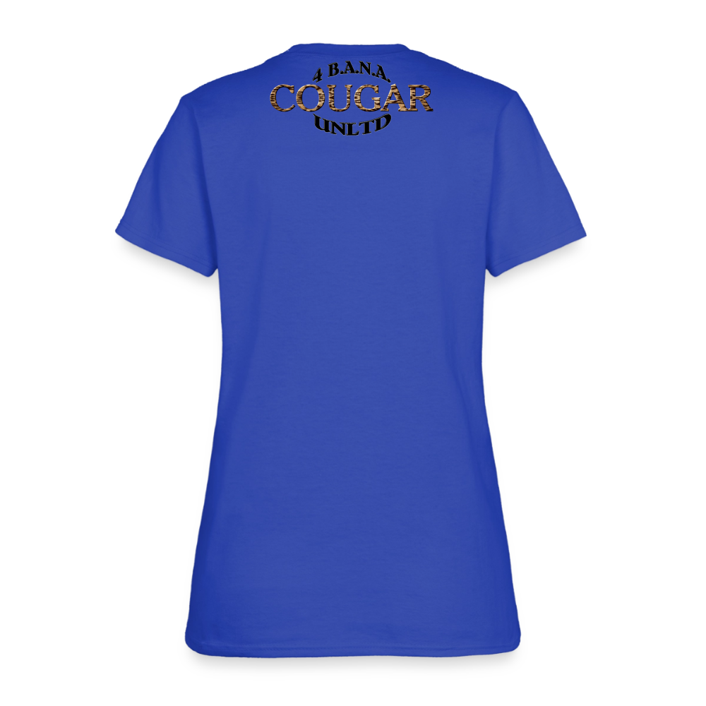 4 Banau Club Cougar B Women's T-Shirt - royal blue