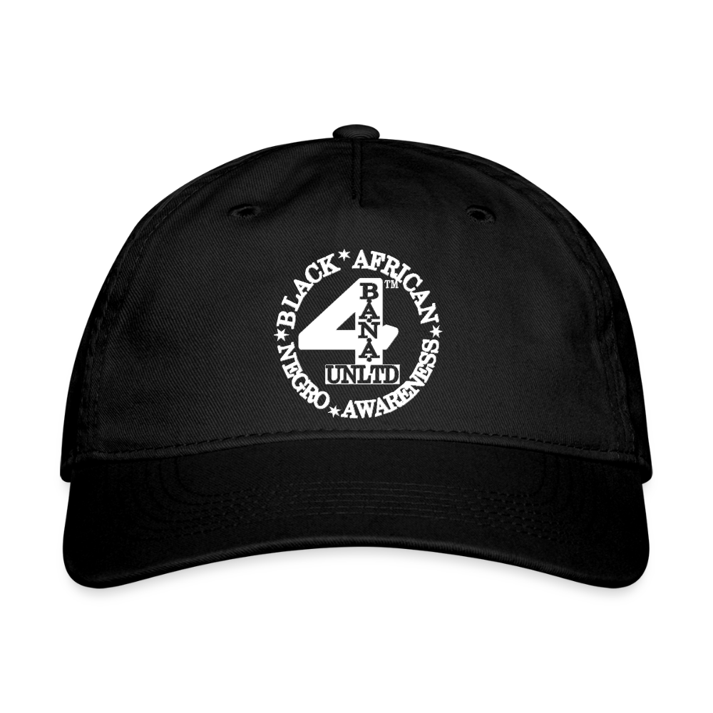 4 Banau W1 Organic Baseball Cap - black