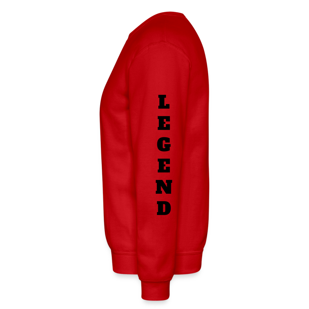 League Legend RC Crewneck Sweatshirt - red