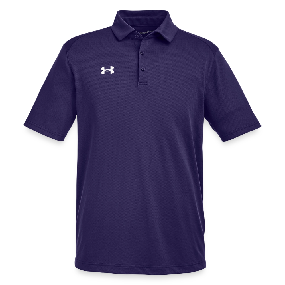 Under Armour Men's Tech Polo - purple/white