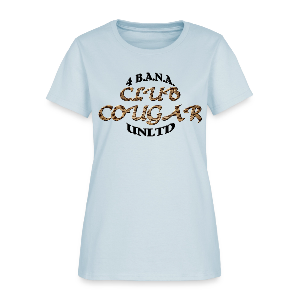 4 Banau Club Cougar B Women's T-Shirt - light blue