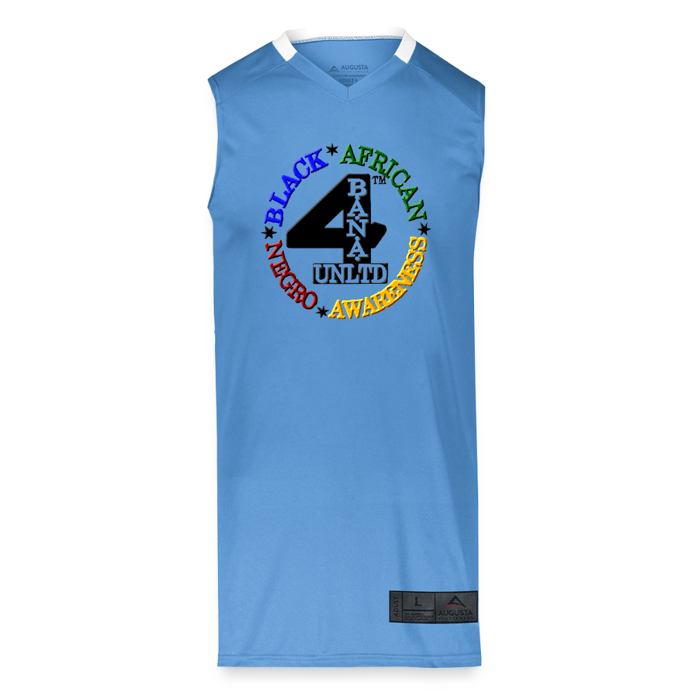 4 Banau MB1 Basketball Jersey - columbia blue/white 