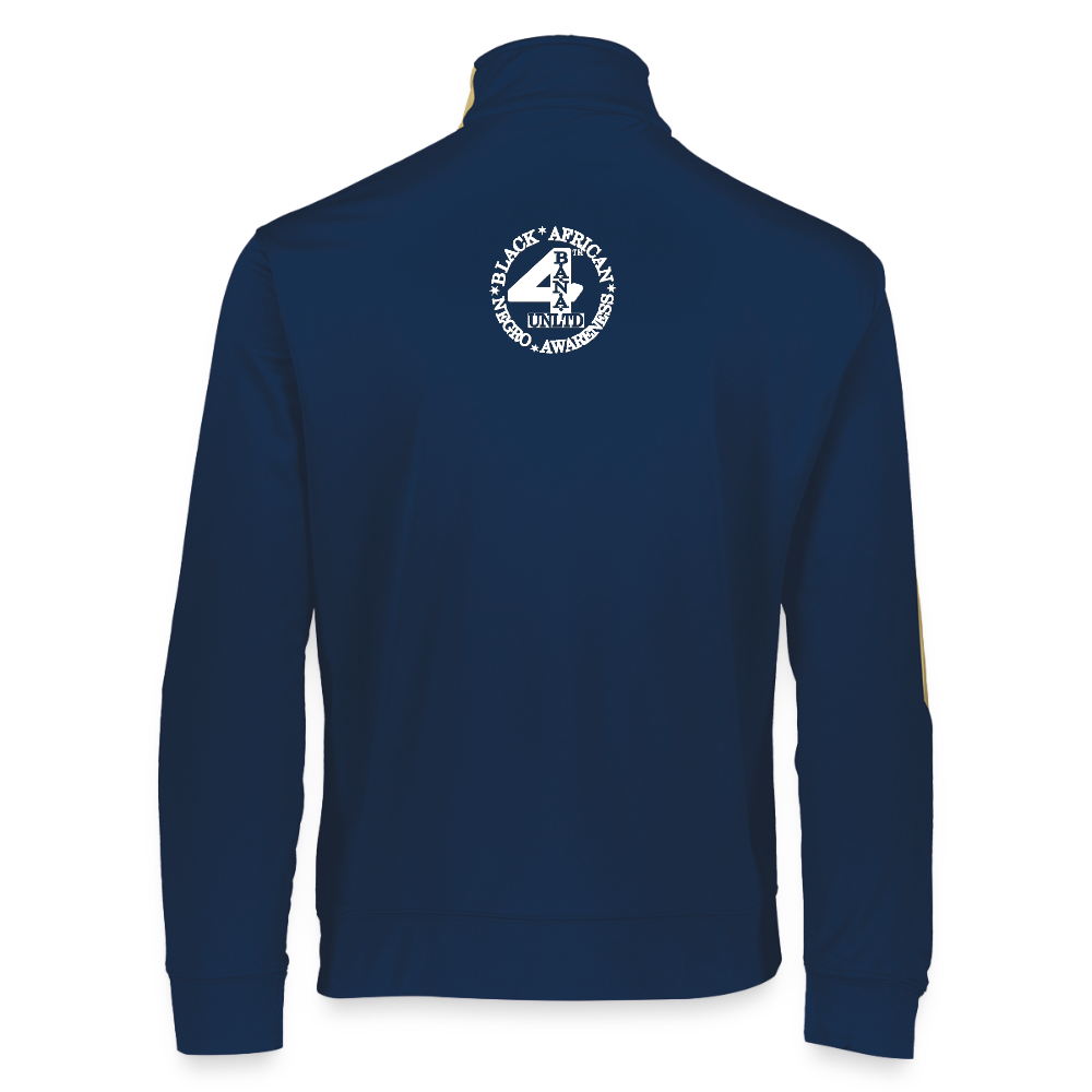 4 Banau W1 Unisex 2.0 Medalist Jacket - navy/vegas gold