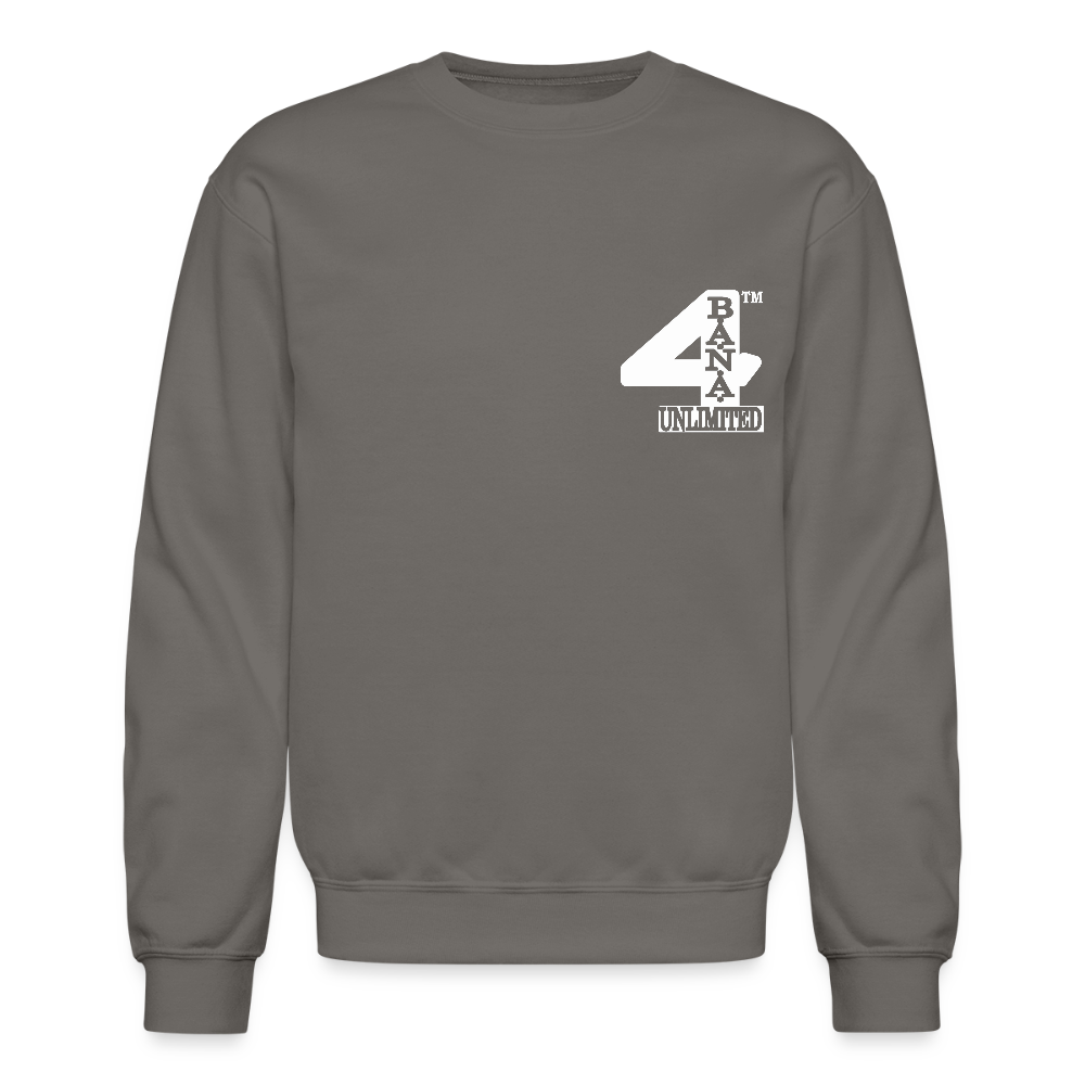 4 Banau W1 Unisex Crewneck Sweatshirt - asphalt gray