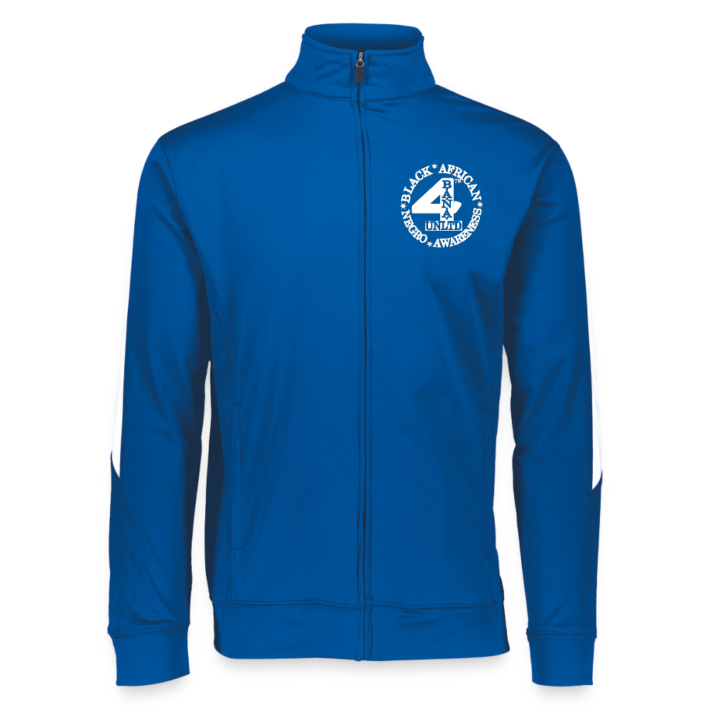 4 Banau W1 Unisex 2.0 Medalist Jacket - royal/white