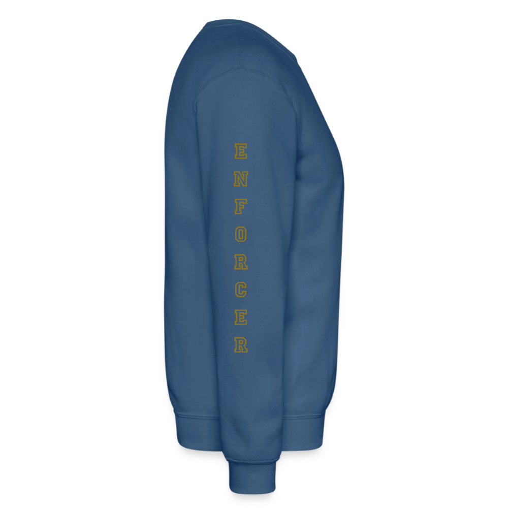 Bass Reeves Crewneck Sweatshirt - indigo blue