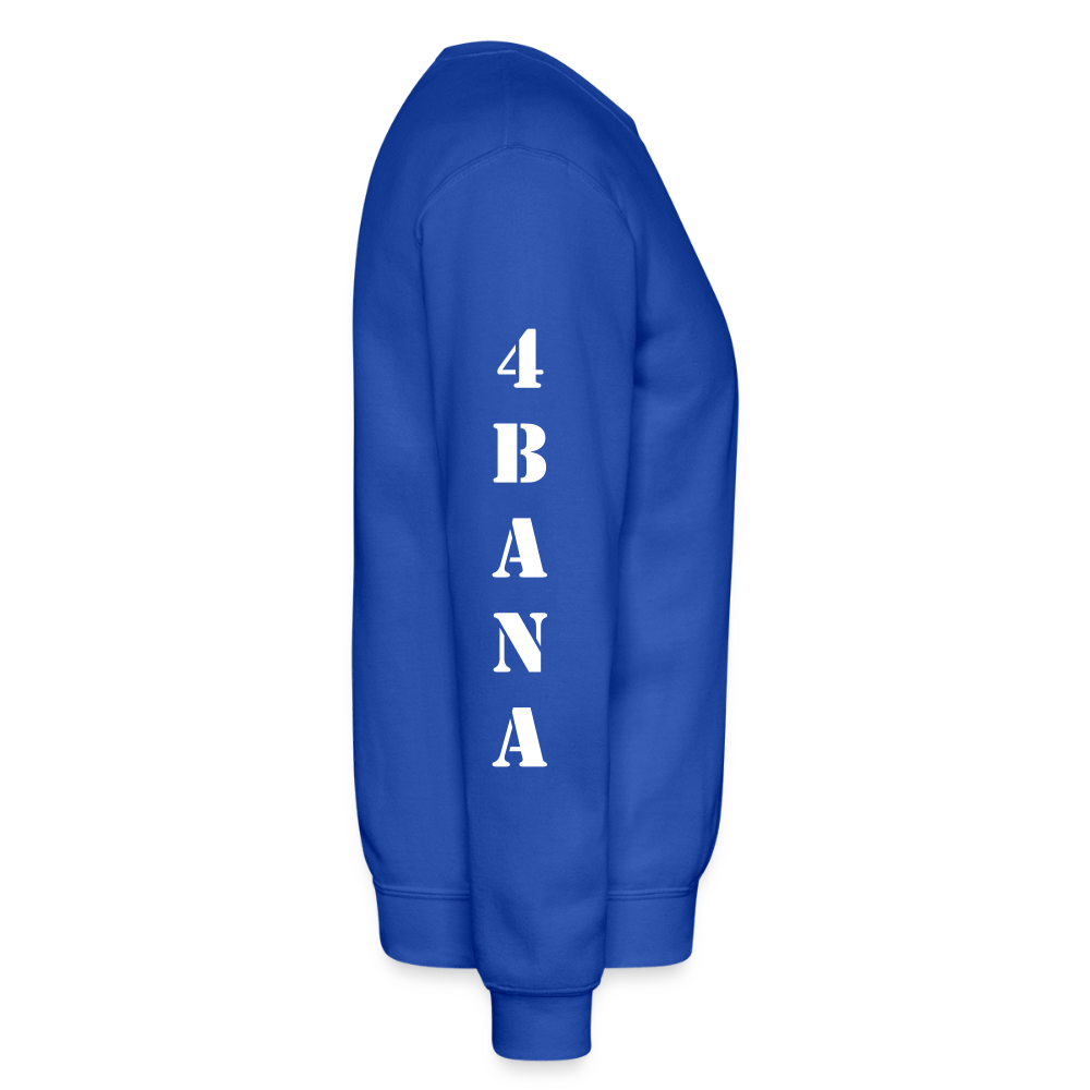 4 Banau W1 Unisex Crewneck Sweatshirt - royal blue