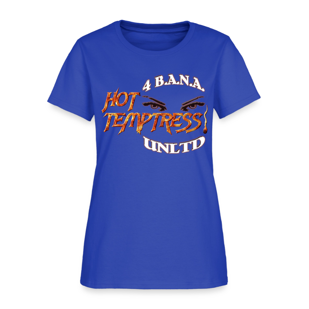 4 Banau Hot Temptress W Women's T-Shirt - royal blue