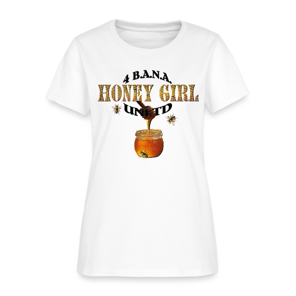4 Banau Honey Girl B Women's T-Shirt - white