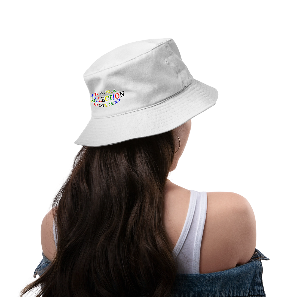4 Banau M1 Bucket Hat - white