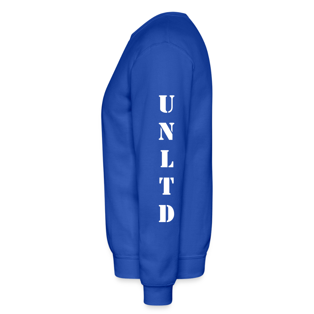 4 Banau W1 Unisex Crewneck Sweatshirt - royal blue