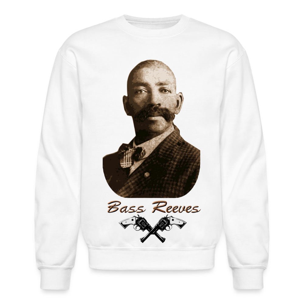 Bass Reeves Crewneck Sweatshirt - white