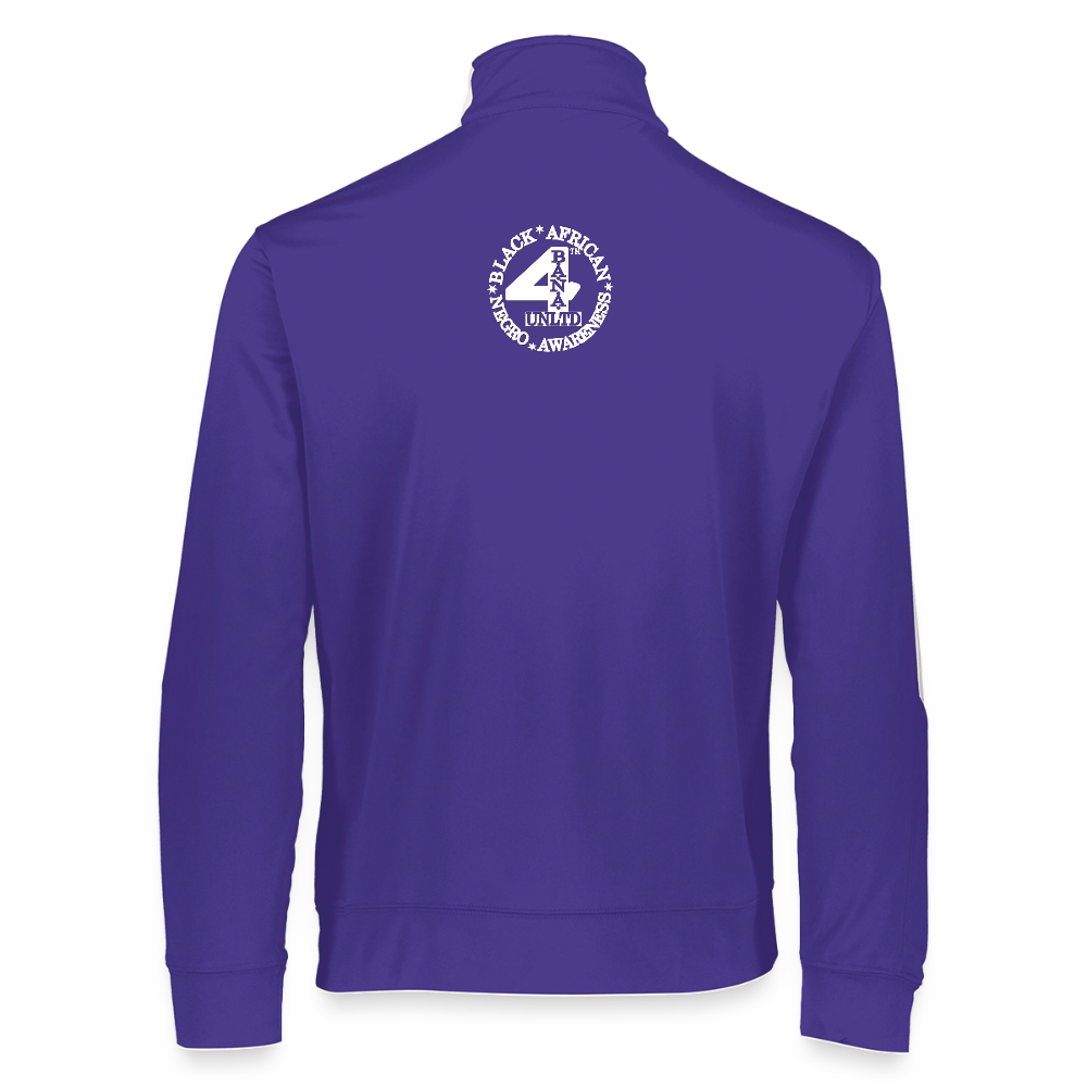 4 Banau W1 Unisex 2.0 Medalist Jacket - purple/white