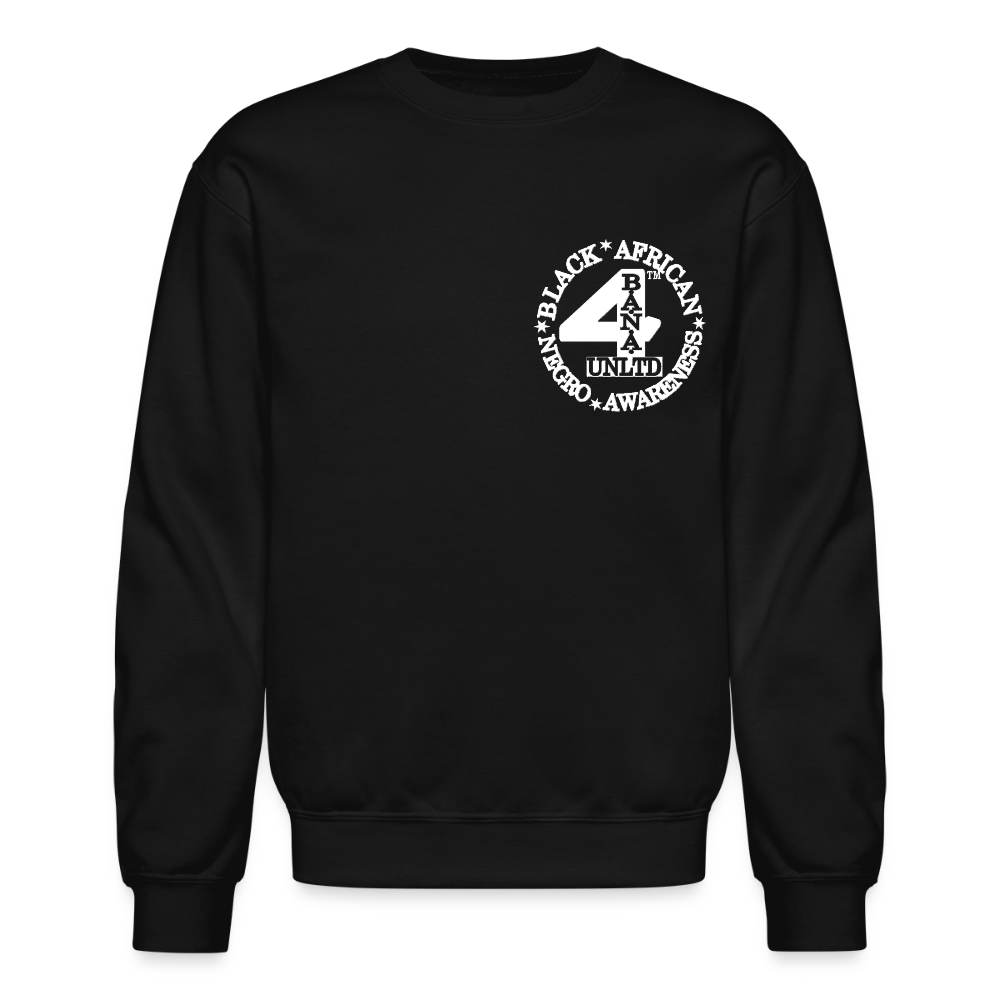 4 Banau W1 Unisex Crewneck Sweatshirt - black