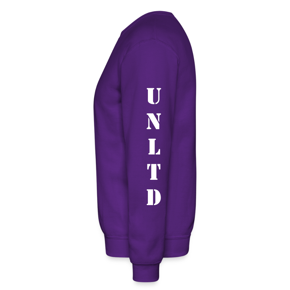 4 Banau W1 Unisex Crewneck Sweatshirt - purple