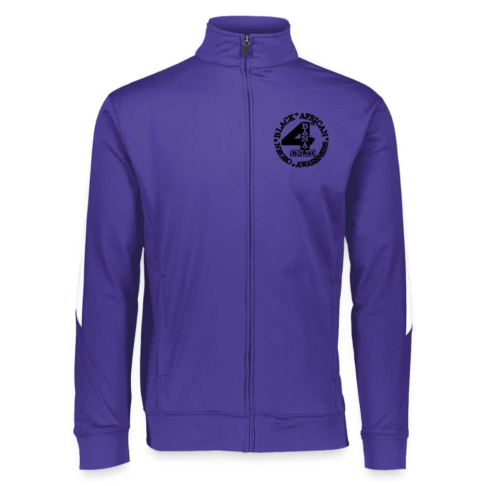 4 Banau B1 Unisex 2.0 Medalist Jacket - purple/white