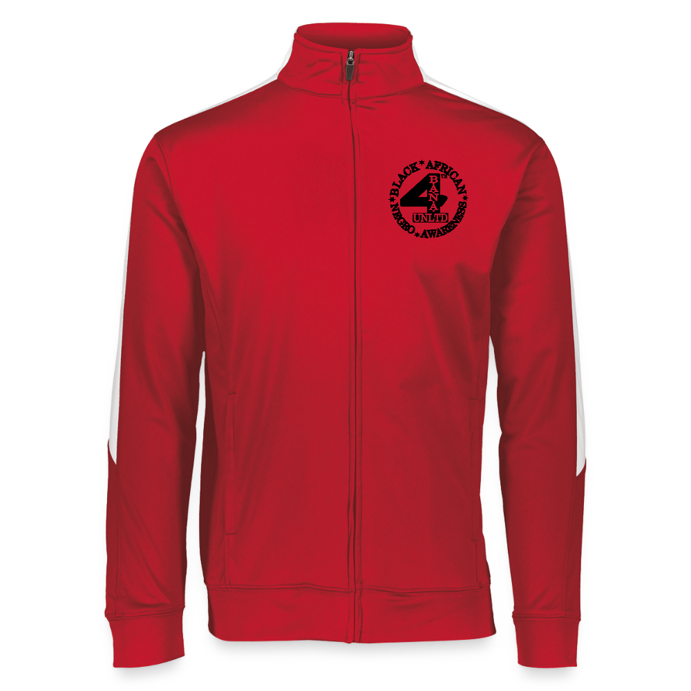 4 Banau B1 Unisex 2.0 Medalist Jacket - red/white