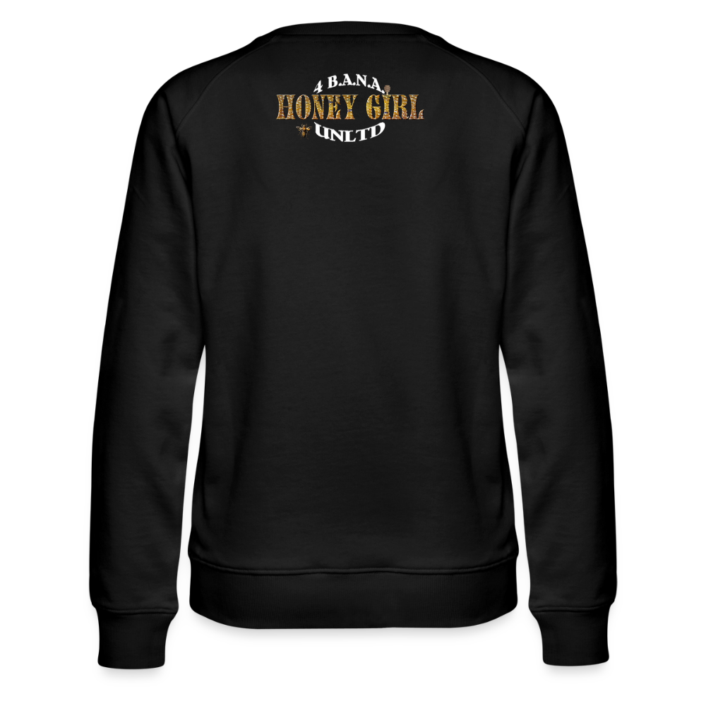 4 Banau Honey Girl W Women’s Premium Sweatshirt - black