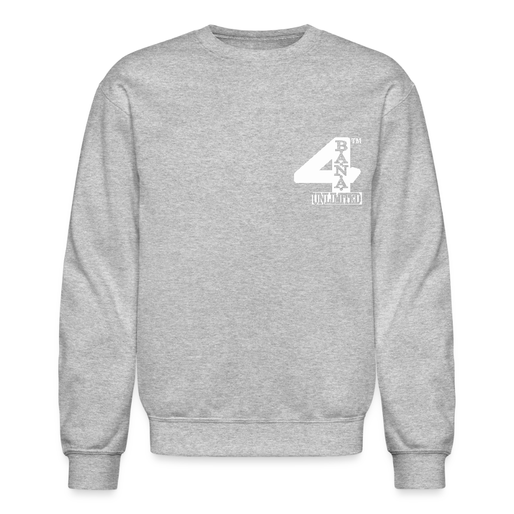 4 Banau W1 Unisex Crewneck Sweatshirt - heather gray