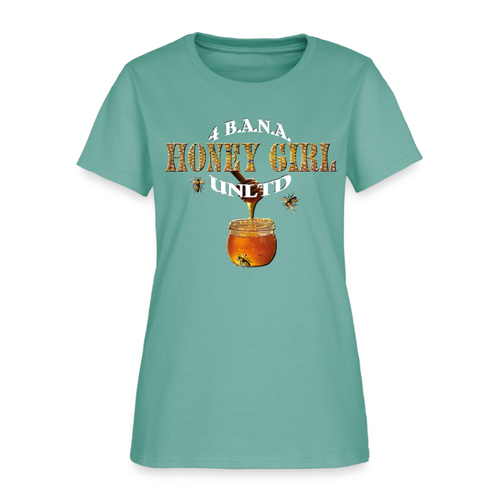4 Banau Honey Girl W Women's T-Shirt - aquatic