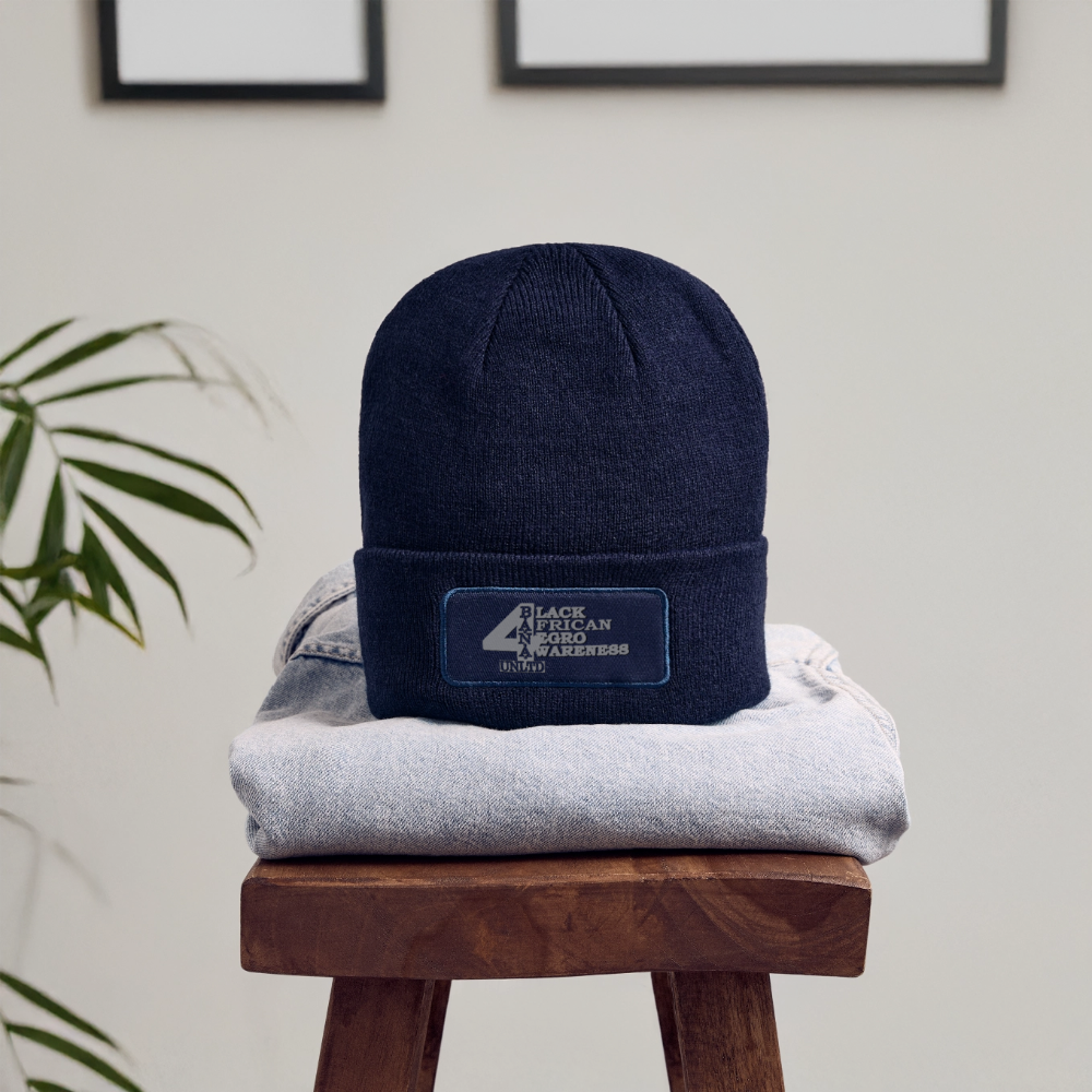 4 Banau G1 Patch Beanie - navy