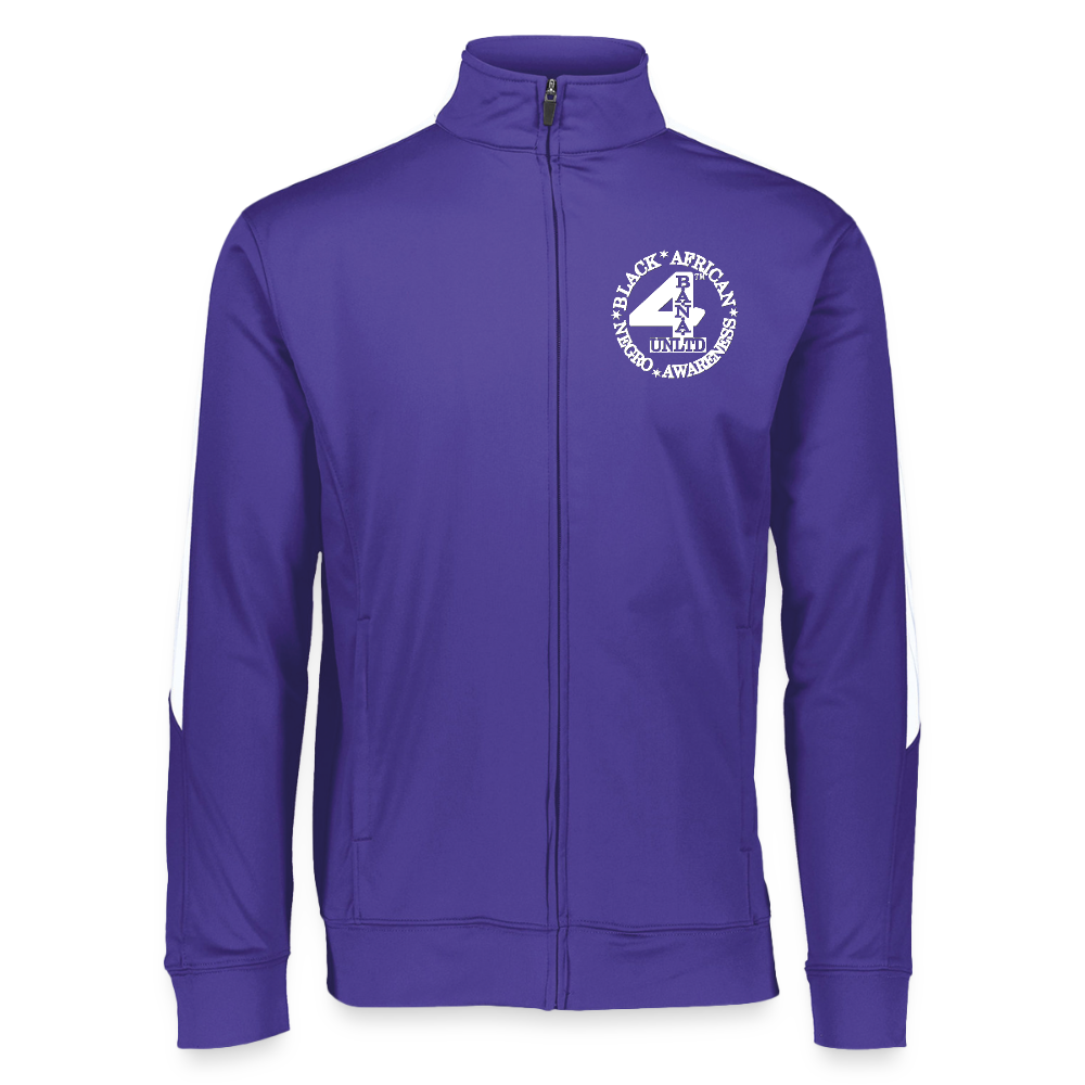 4 Banau W1 Unisex 2.0 Medalist Jacket - purple/white