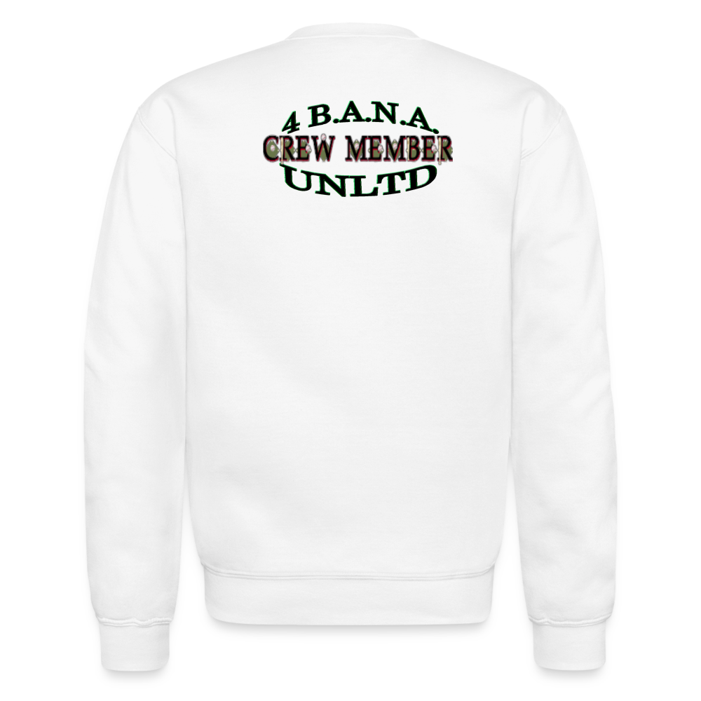 Baseball Member Crewneck Sweatshirt - white