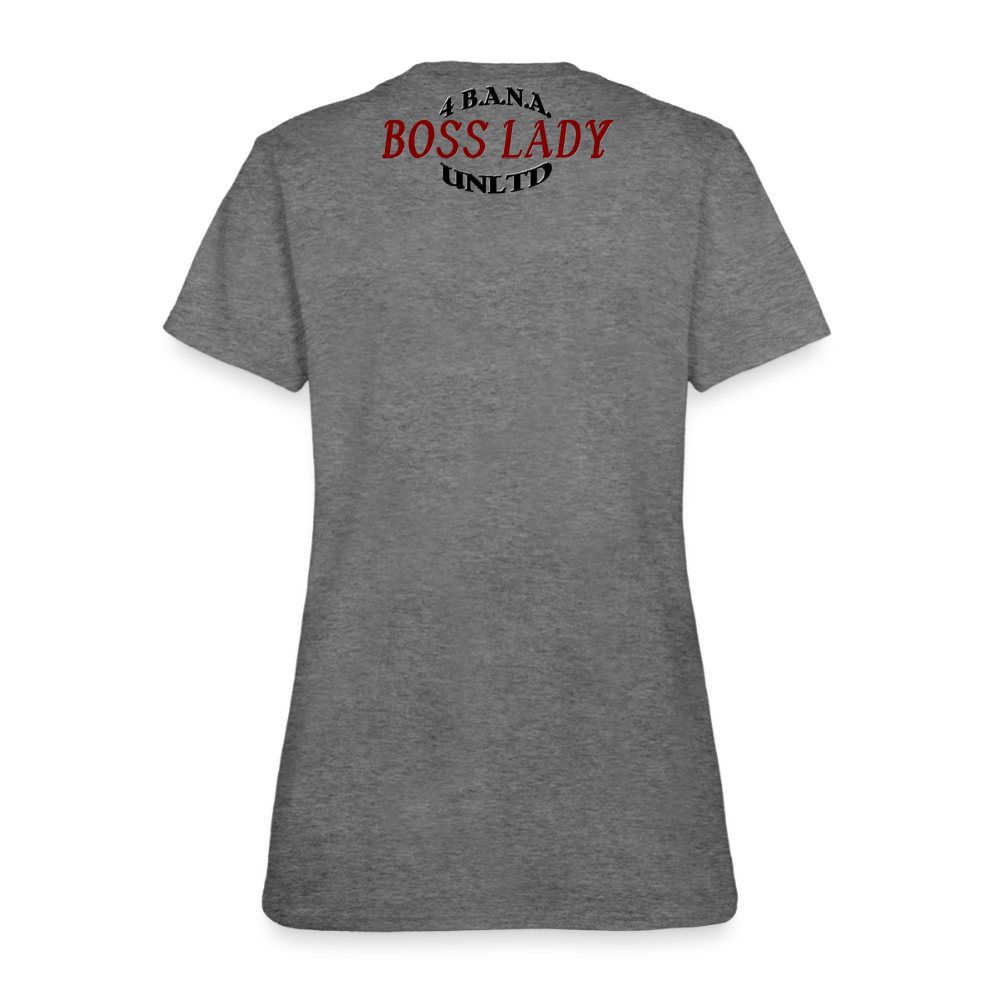 4BR Boss Lady Women's T-Shirt - graphite heather