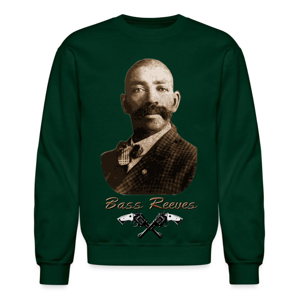 Bass Reeves Crewneck Sweatshirt - forest green