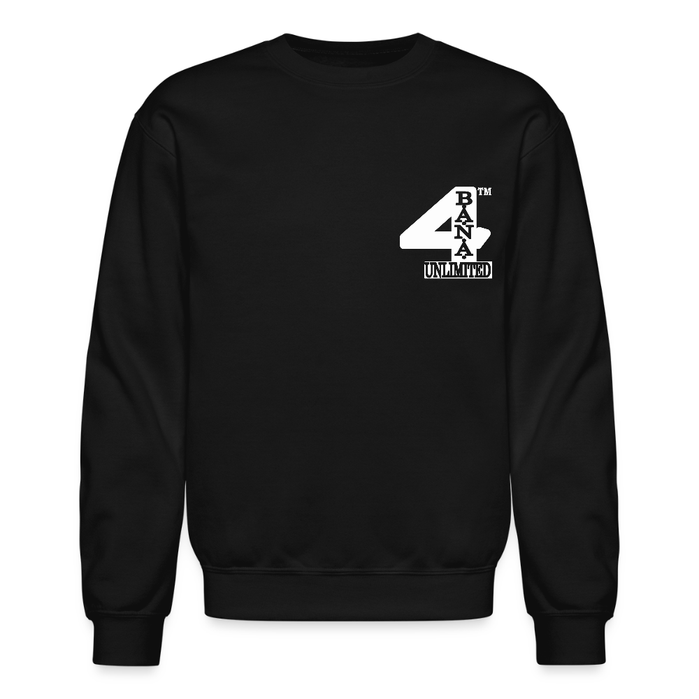 4 Banau W1 Unisex Crewneck Sweatshirt - black