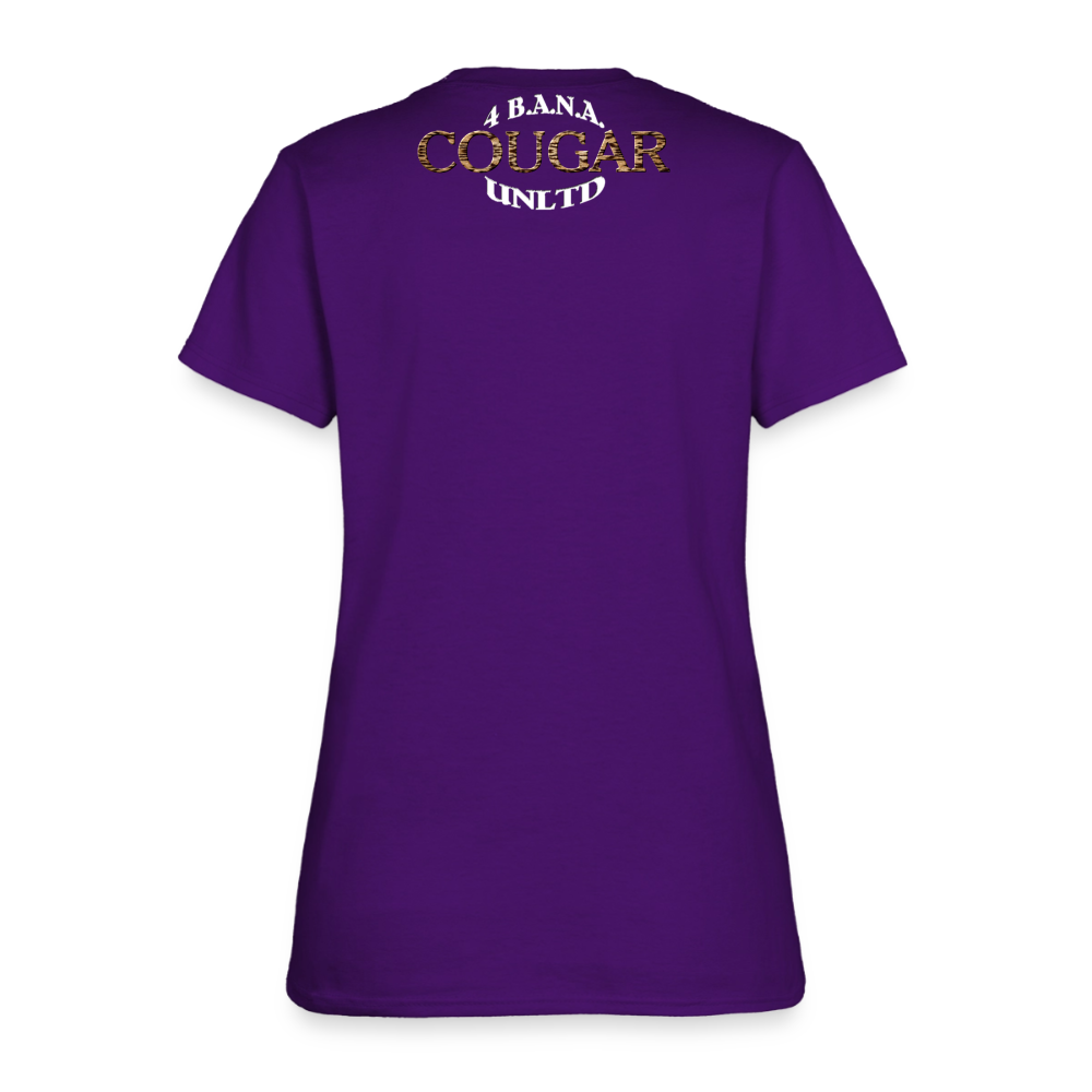 4 Banau Club Cougar W Women's T-Shirt - purple