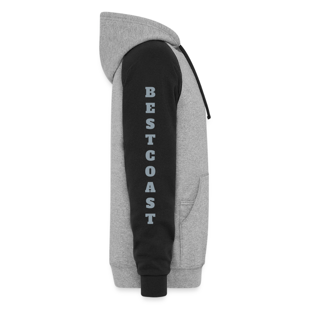 Best West Coco Luv Unisex Hoodie - heather gray/black