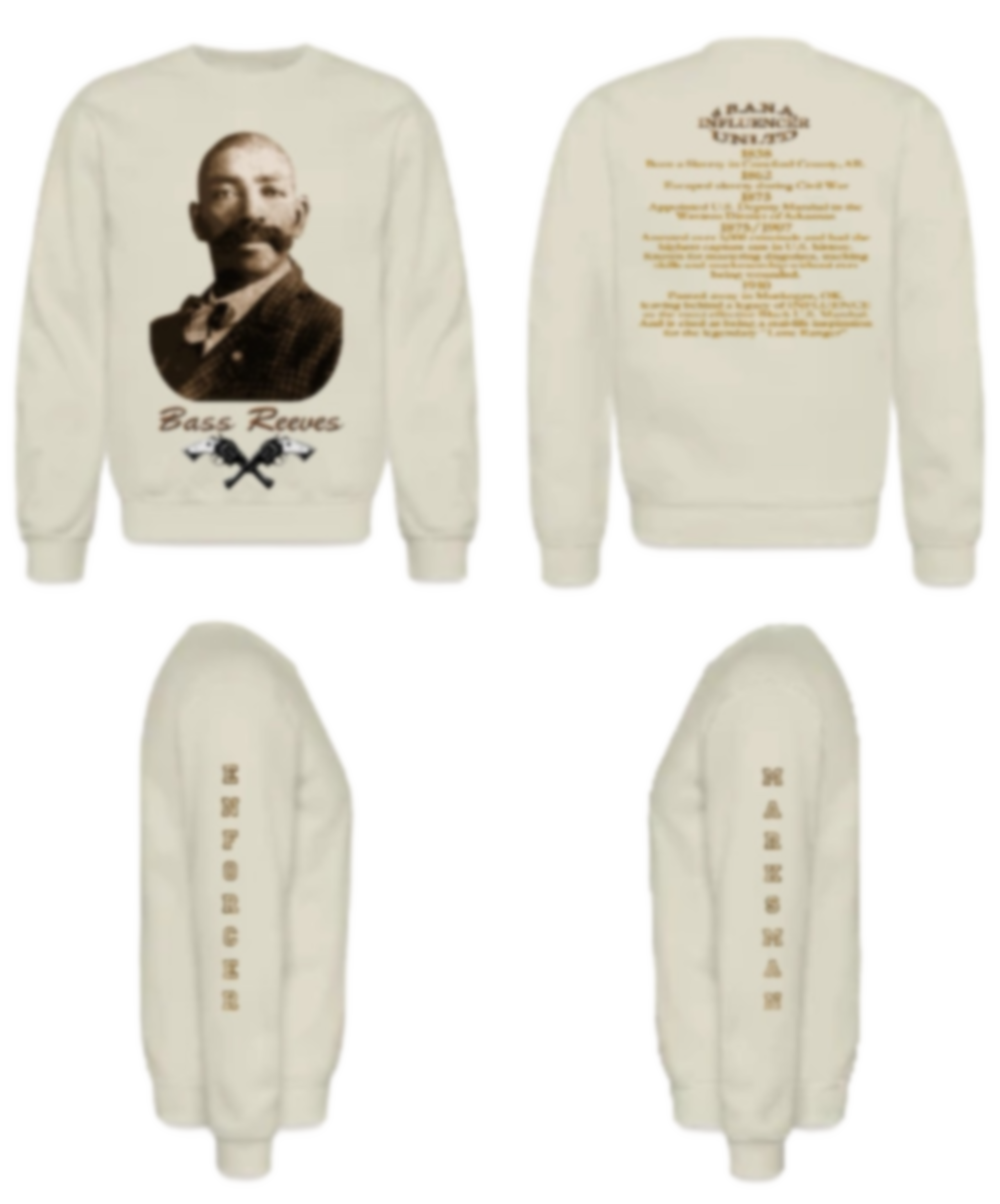 Bass Reeves Crewneck Sweatshirt