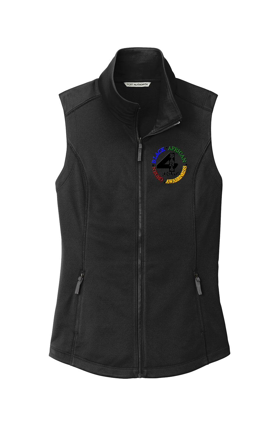 4 Banau 1MB Women's Embroidered Fleece Vest