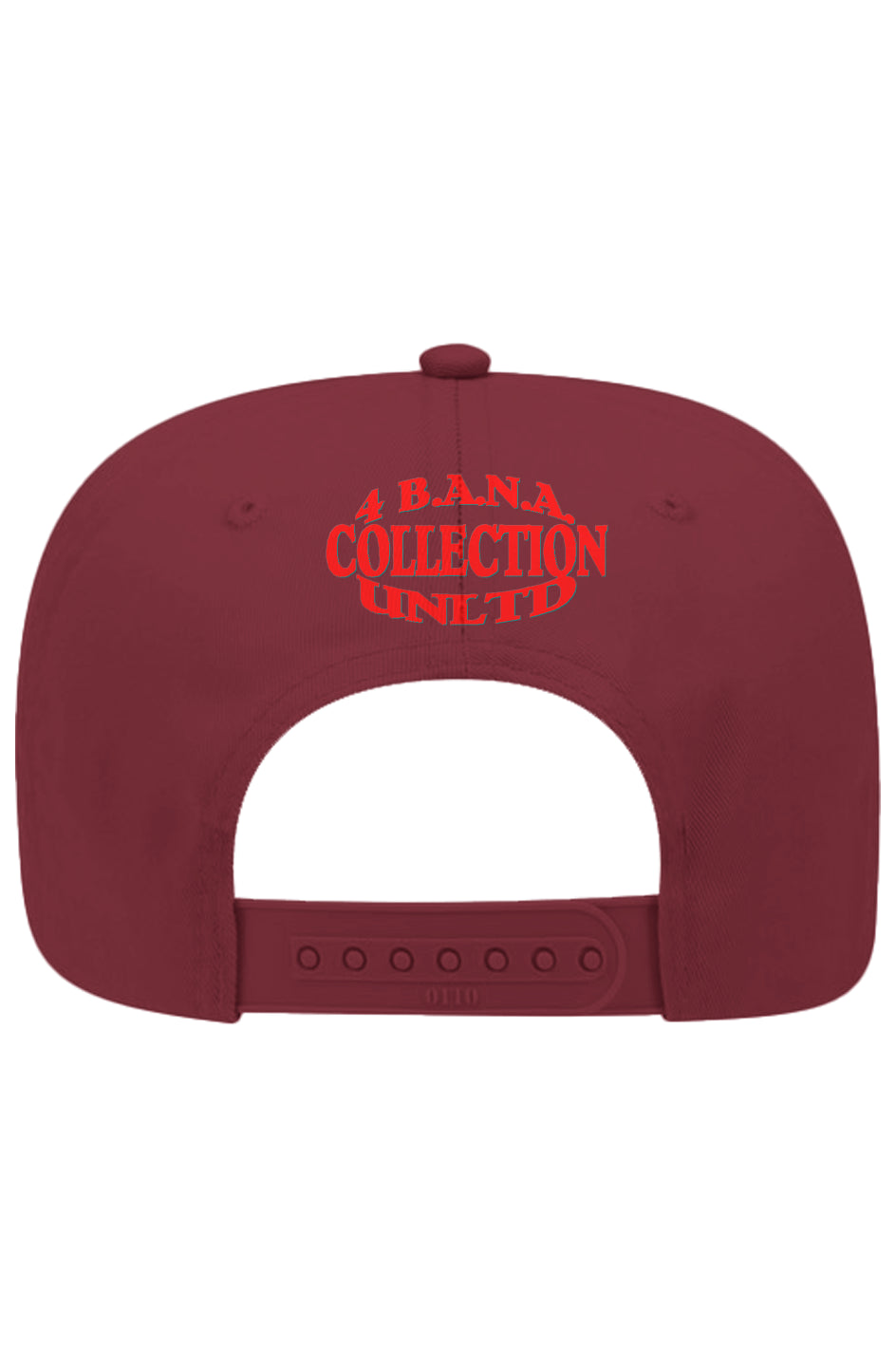 4 Banau CR Embroidered Otto 5 Panel Baseball Cap