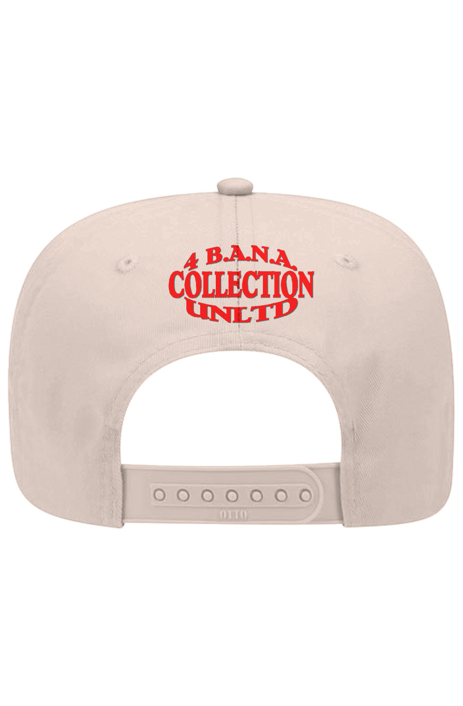 4 Banau CR Embroidered Otto 5 Panel Baseball Cap