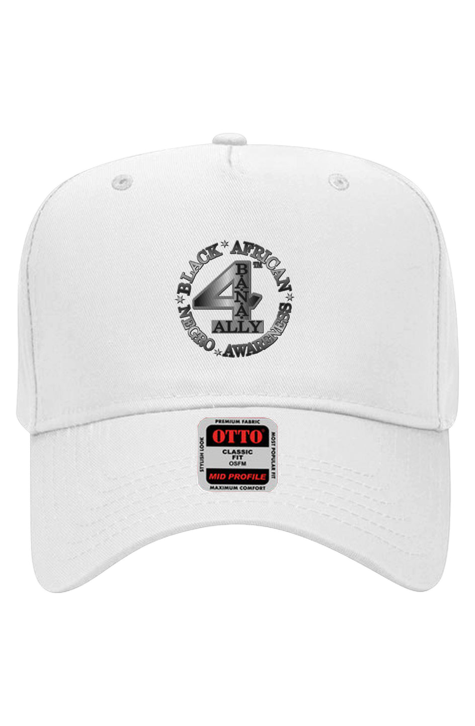 4 Banau SBG2 Embroidered Otto 5 Panel Baseball Cap